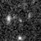 F356W image, 3.2 arcsec across, north up
