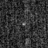 F150W image, 3.2 arcsec across, north up