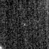 F150W image, 3.2 arcsec across, north up