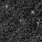F200W image, 3.2 arcsec across, north up