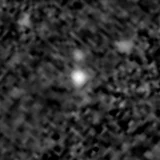 F444W image, 3.2 arcsec across, north up
