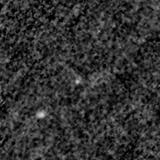 F115W image, 3.2 arcsec across, north up