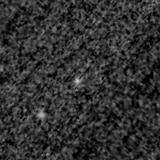 F150W image, 3.2 arcsec across, north up