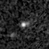 F356W image, 3.2 arcsec across, north up