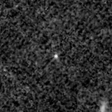 F090W image, 3.2 arcsec across, north up