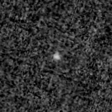 F200W image, 3.2 arcsec across, north up