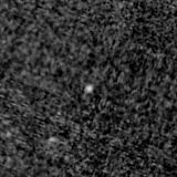 F150W image, 3.2 arcsec across, north up