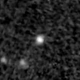 F277W image, 3.2 arcsec across, north up