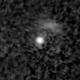 F444W image, 3.2 arcsec across, north up