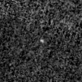 F200W image, 3.2 arcsec across, north up