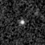 F444W image, 3.2 arcsec across, north up