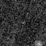 F115W image, 3.2 arcsec across, north up