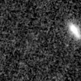 F115W image, 3.2 arcsec across, north up