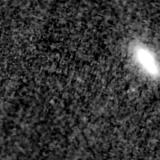 F150W image, 3.2 arcsec across, north up