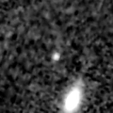 F277W image, 3.2 arcsec across, north up