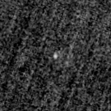 F090W image, 3.2 arcsec across, north up