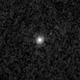 F200W image, 3.2 arcsec across, north up