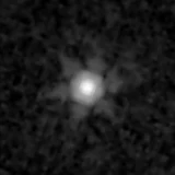 F356W image, 3.2 arcsec across, north up