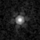 F444W image, 3.2 arcsec across, north up