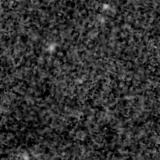 F090W image, 3.2 arcsec across, north up