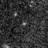 F115W image, 3.2 arcsec across, north up