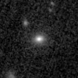 F200W image, 3.2 arcsec across, north up