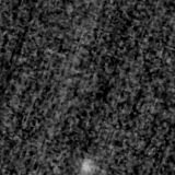 F090W image, 3.2 arcsec across, north up