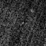 F150W image, 3.2 arcsec across, north up