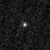 F150W image, 3.2 arcsec across, north up