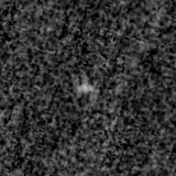 F200W image, 3.2 arcsec across, north up