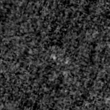 F150W image, 3.2 arcsec across, north up