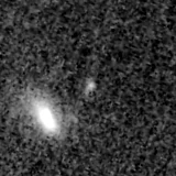F150W image, 3.2 arcsec across, north up