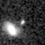 F277W image, 3.2 arcsec across, north up