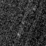 F115W image, 3.2 arcsec across, north up