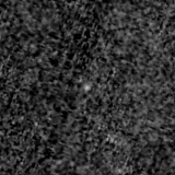 F150W image, 3.2 arcsec across, north up