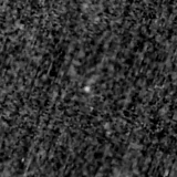 F090W image, 3.2 arcsec across, north up