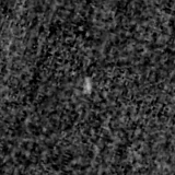 F090W image, 3.2 arcsec across, north up