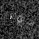 F277W image, 3.2 arcsec across, north up