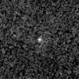 F150W image, 3.2 arcsec across, north up