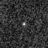 F200W image, 3.2 arcsec across, north up