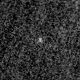 F115W image, 3.2 arcsec across, north up