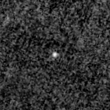 F150W image, 3.2 arcsec across, north up