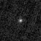 F090W image, 3.2 arcsec across, north up