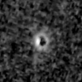 F277W image, 3.2 arcsec across, north up