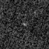 F090W image, 3.2 arcsec across, north up