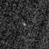 F115W image, 3.2 arcsec across, north up
