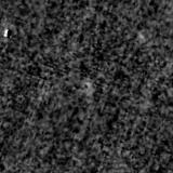 F115W image, 3.2 arcsec across, north up