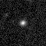 F200W image, 3.2 arcsec across, north up