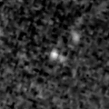 F277W image, 3.2 arcsec across, north up