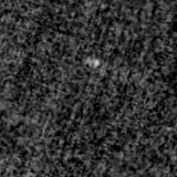 F090W image, 3.2 arcsec across, north up
